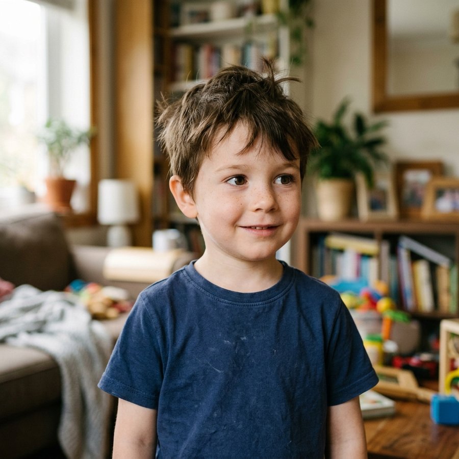 Oliver, a real customer's child